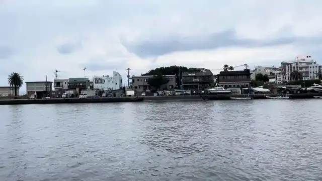 往江之島路上的岸邊-藤澤市片瀨海岸