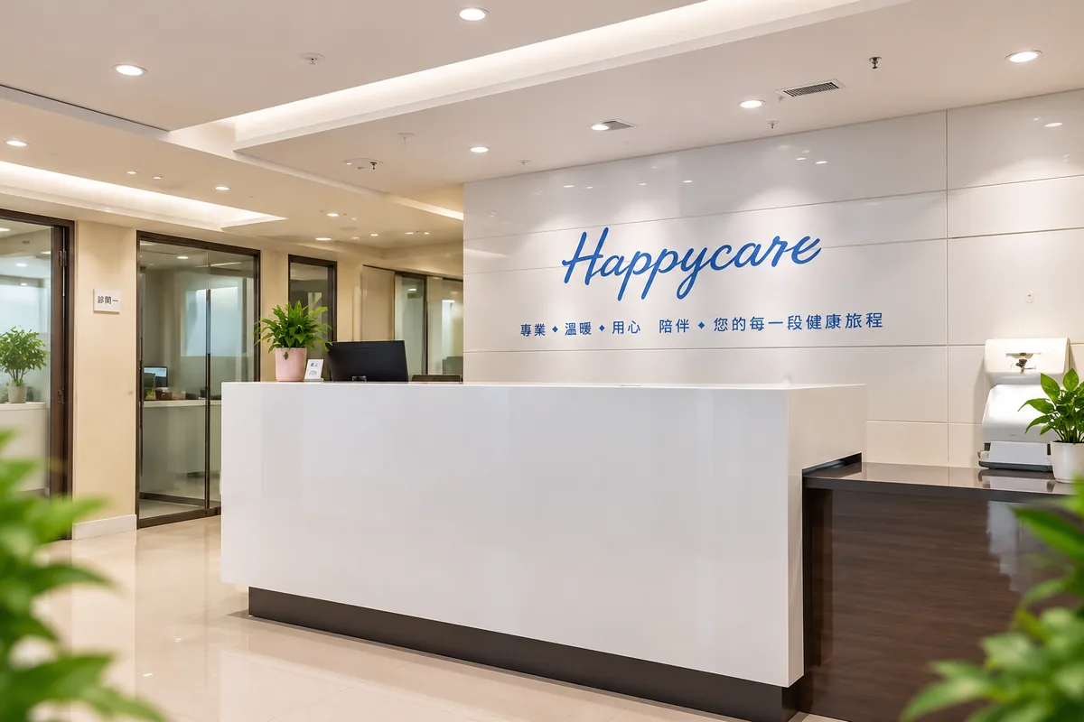 喜安診所接待櫃檯與大廳