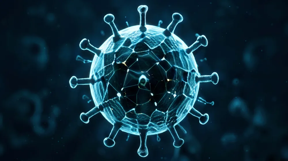 Illustration of immune response in Long COVID