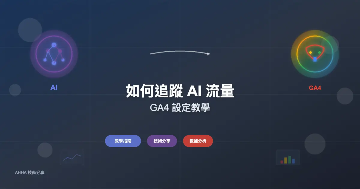 如何追蹤AI流量：GA4設定教學